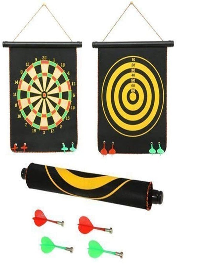 CERT Magnetic Dart Board Game for Kids Double Sided Magnetic Dart Board with Darts, Target Shooting Game for Kids & Adults, Indoor & Outdoor Game Toys - Multi - Image 3